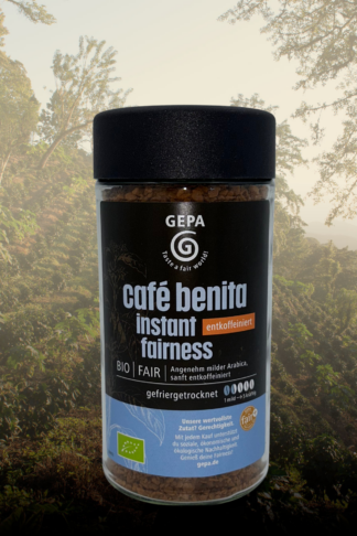 Bio Instant-Café Benita, entkoffeiniert, 100g