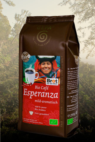 Bio Café Esperanza, Mexiko, Nicaragua, Bolivien, gemahlen 250g-0