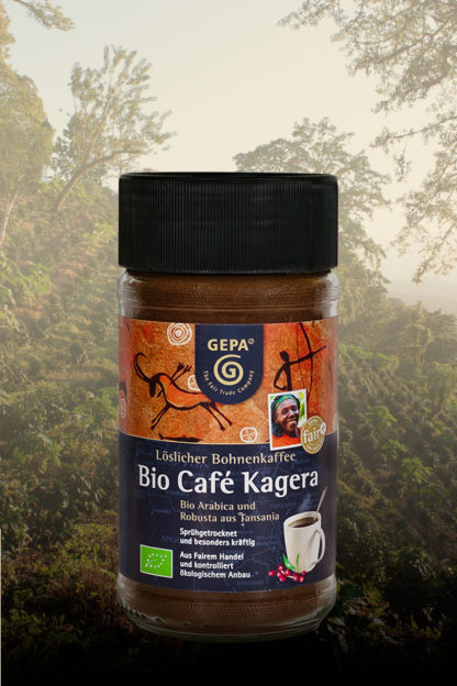Bio Kagera, Tansania, Instantkaffee, sprühgetrocknet, 100 g-0