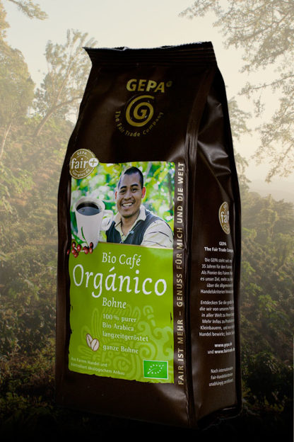 Café Orgánico, Bio, aus Mexiko, in ganzen Bohnen , 250 g Päckchen-0