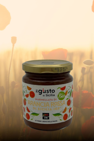 Bio Marmellata di arancia rossa di Sicilia IGP, 270g