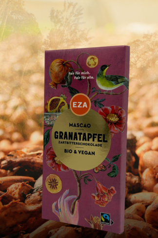 Bio Mascao Granatapfel 60% Noir, 100g