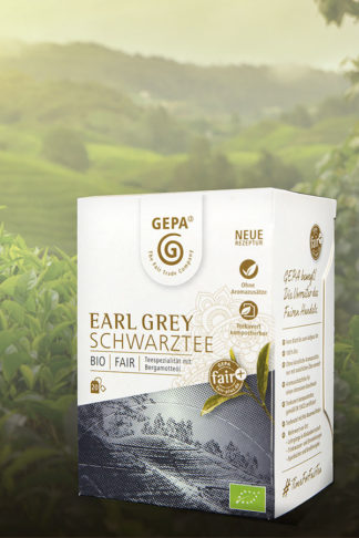 Bio Earl Grey Schwarztee, 20 Teebeutel à 1,7g (34g)