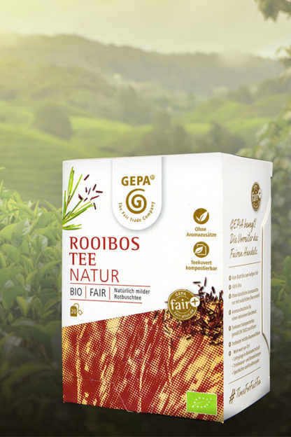 Bio Rooibos Tee Natur,20 Teebeutel à 2g (40g)